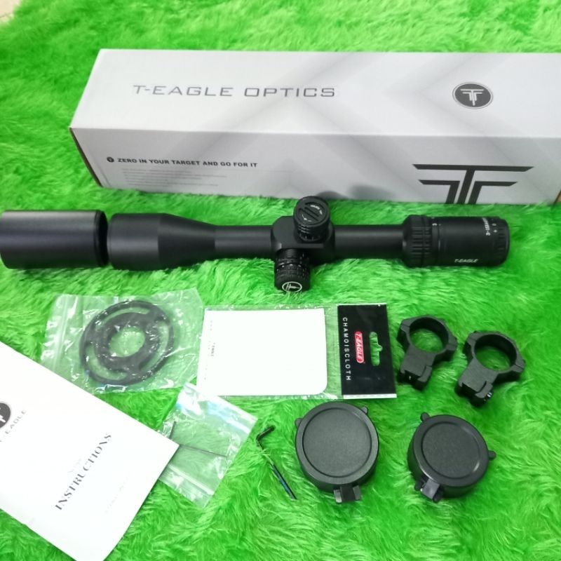 Telescope T eagle 3-15x44sfir ffp retikel nyala titik