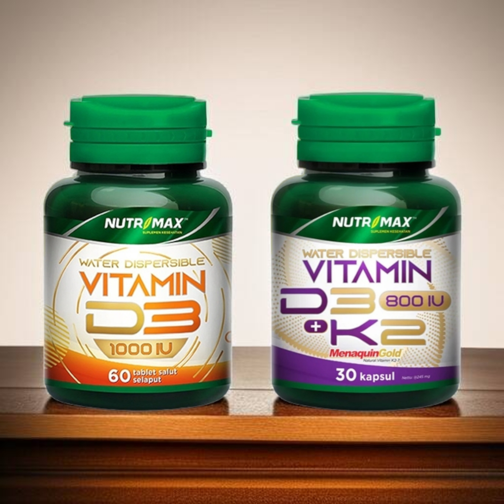 NUTRIMAX Vitamin D3 1000 IU / 4000 IU + D3K2 800 IU