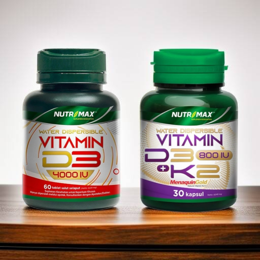 Gigikbunga Nutrimax Vitamin D3 1000 Iu / 4000 Iu + D3K2 800 Iu