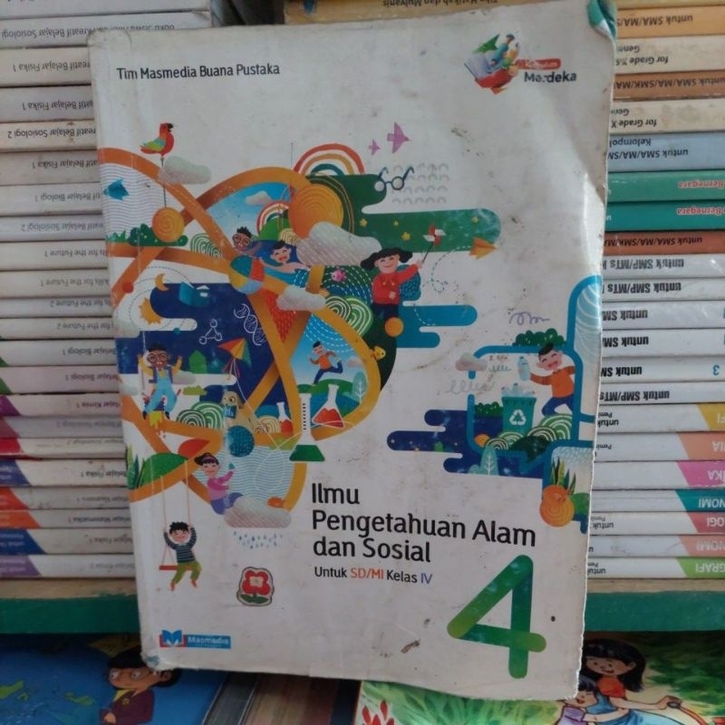 Ilmu Pengetahuan Alam dan Sosial (IPAS) Masmedia SD/MI Kelas 4,IV