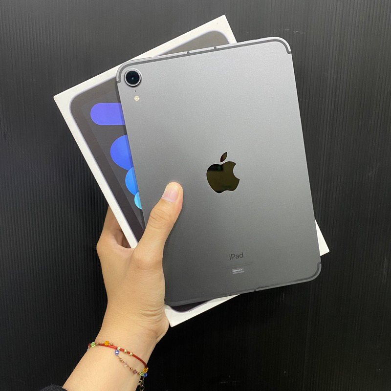 Ipad Mini 6 64gb ibox wifi cellular second bekas pakai normal fullset ori