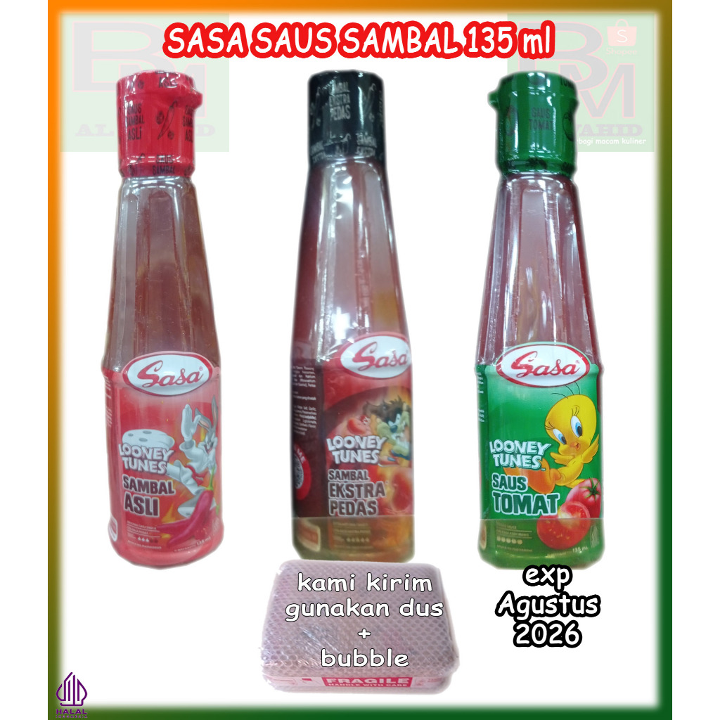 

Sambal Saus Sasa Kemasan Botol 135ml