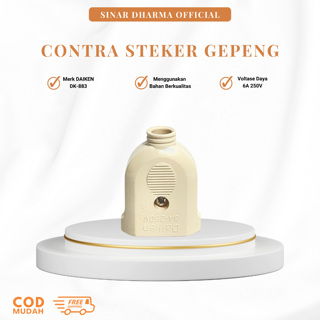 Steker Gepeng Contra Steker DAIKEN DK-883