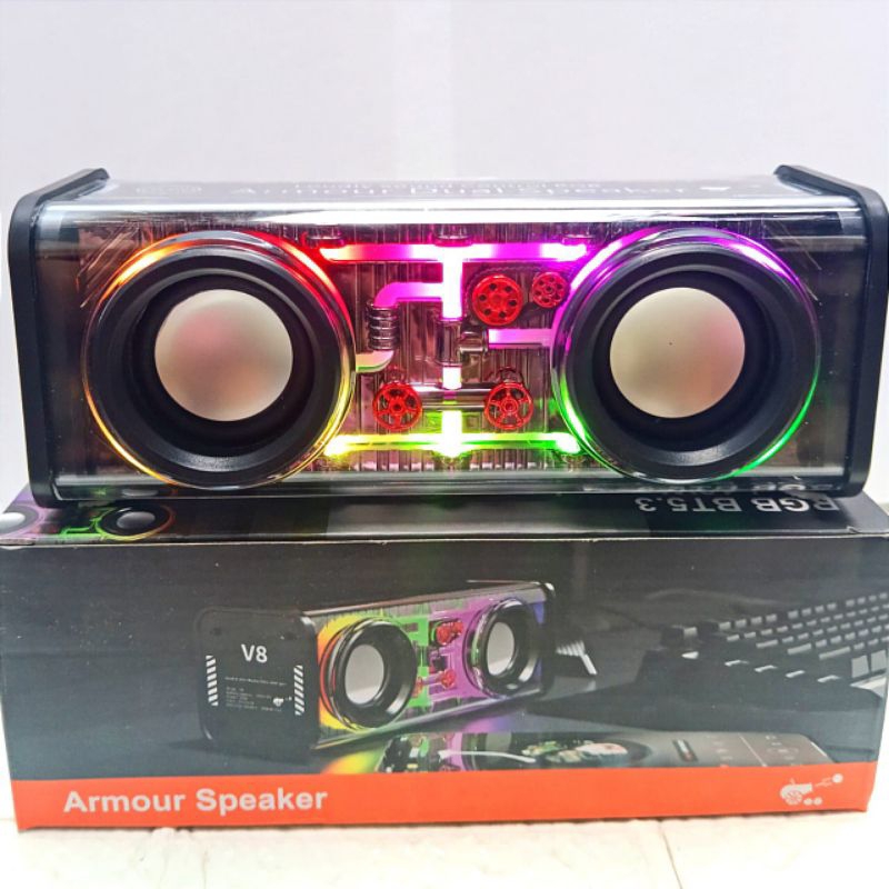 Speaker Bluetooth Mini Full Bass Double Speaker Music Box Bluetooth