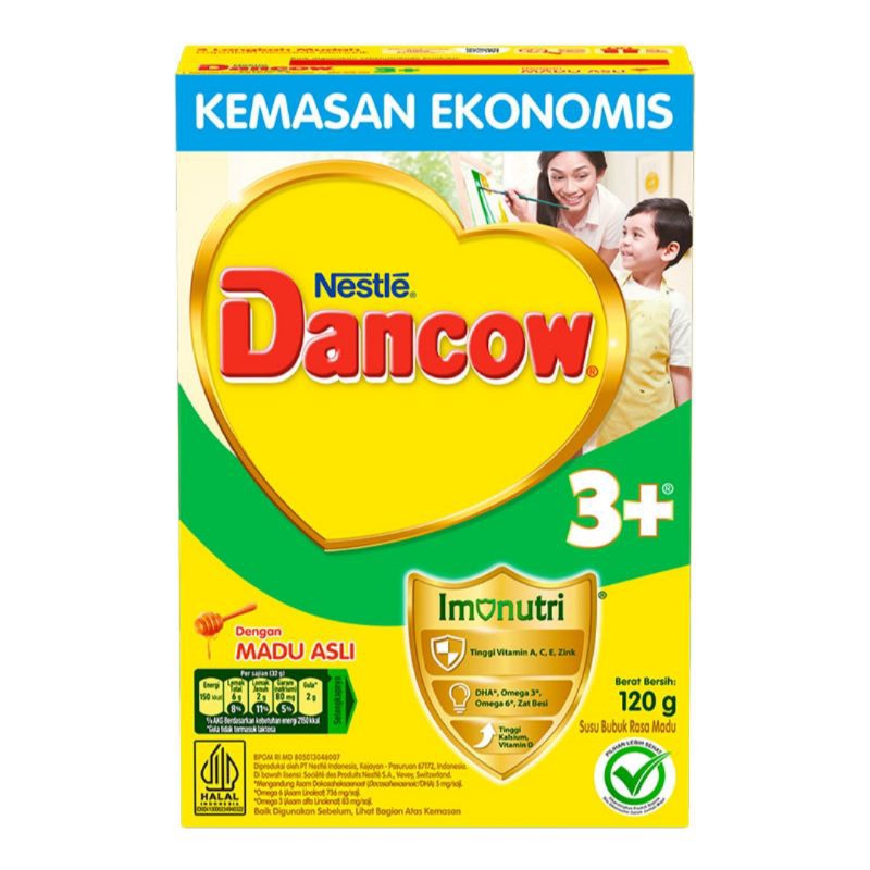 

Dancow 3+ Susu Pertumbuhan 120 gram rasa Madu