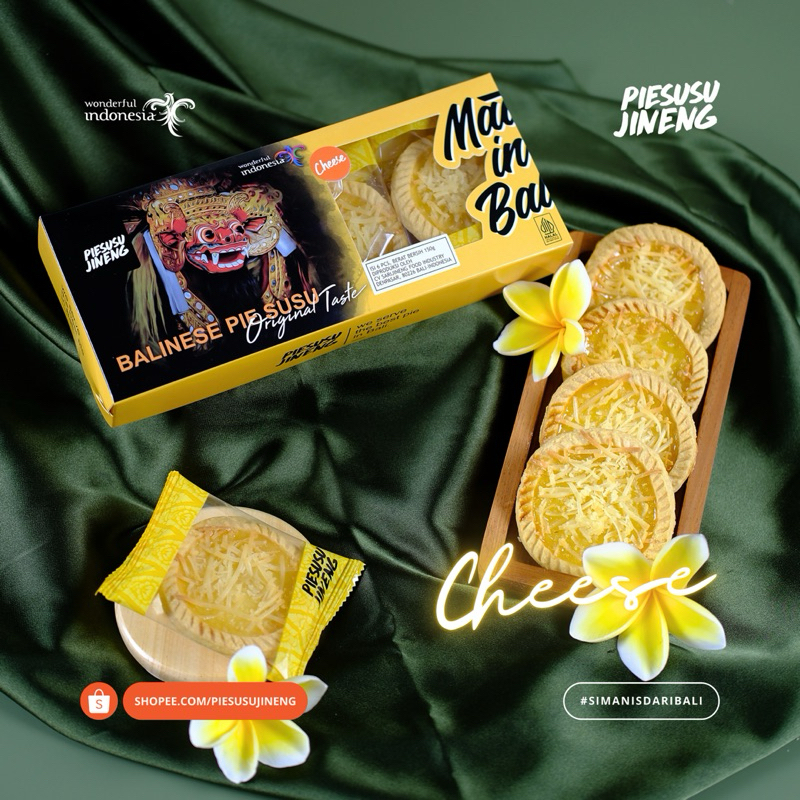 

PIE SUSU JINENG CHEESE BOX ISI 6PCS