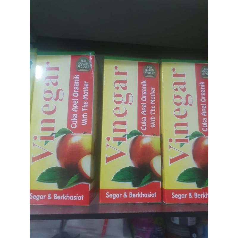 

CUKA APEL PREMIUM WITH MOTHE/APPLE CIDER VINEGAR ORIGINAL