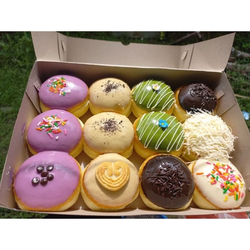 

Donat Toping Glaze Donat Mini Toping Isi 12pc Fresh Homemade