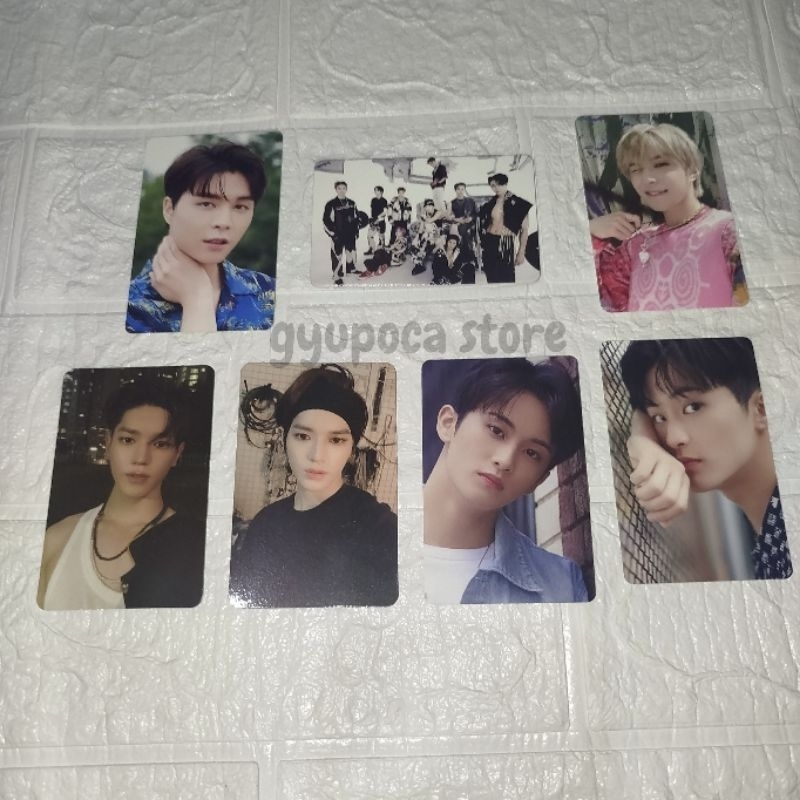 Photocard Official NCT 127 | Mark Dilan, Catharsis, 2 Baddies, Superhuman, Sticker, Dicon