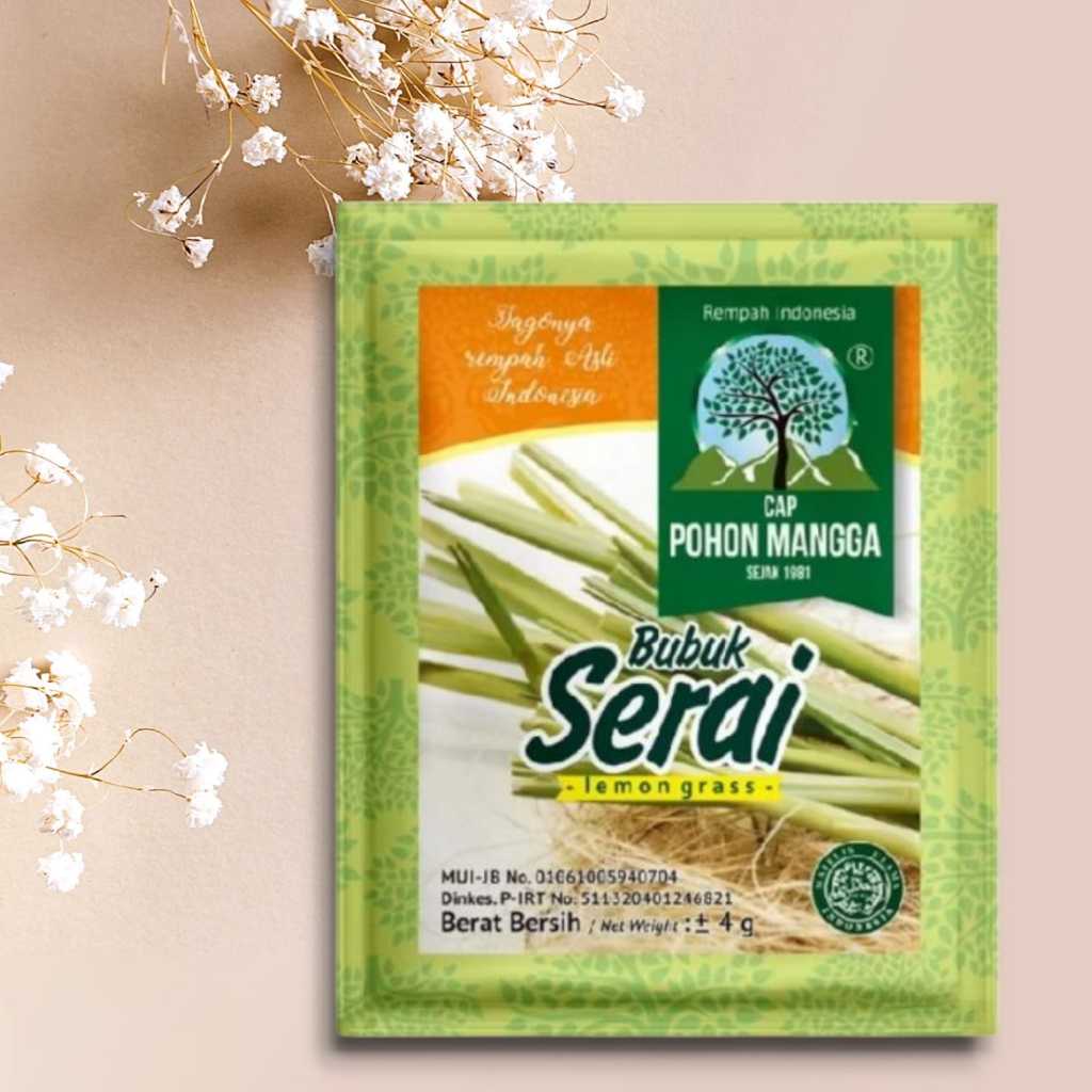 

Pohon Mangga Serai Bubuk 4 GR Halal