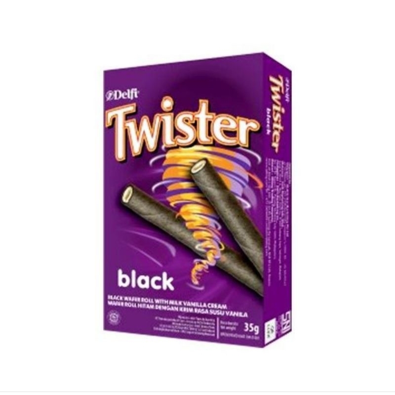 

Twister Wafer Roll Black Vanilla 35 gr
