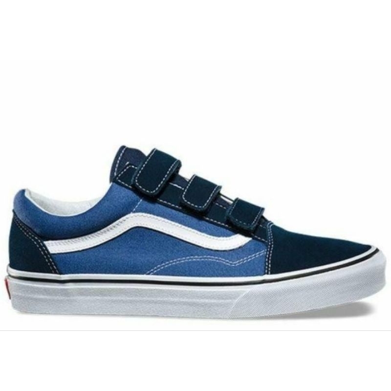 Vans Old Skool Velcro Navy