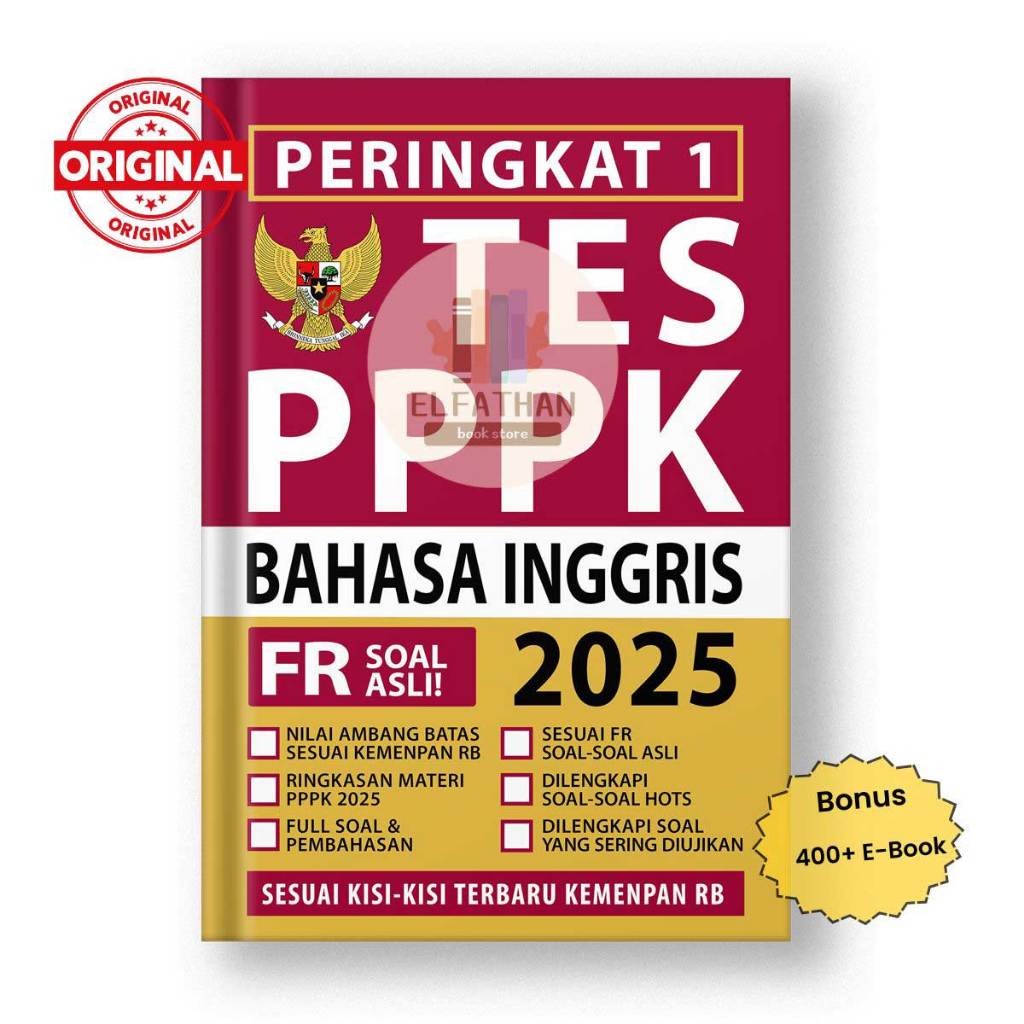 Buku PPPK Guru Bahasa Inggris 2025
