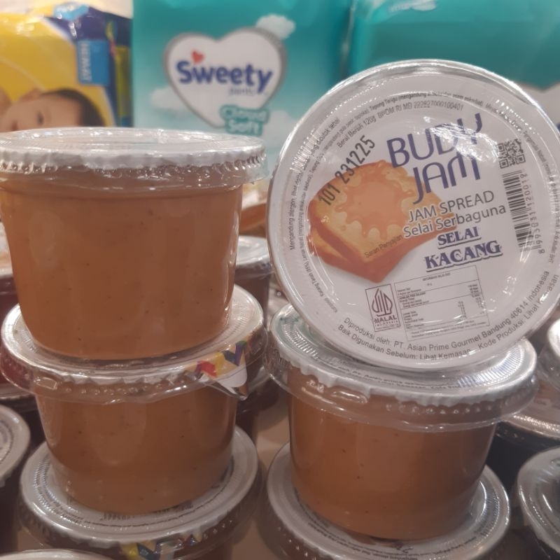 

Budy Jam Selai Kacang 120 Gram