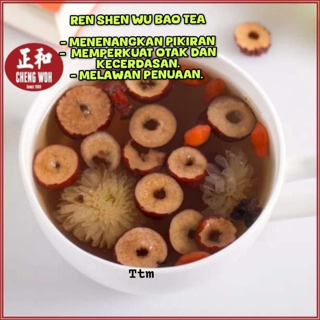 

CHENG WOH Ren shen wu bao tea - jastip penang
