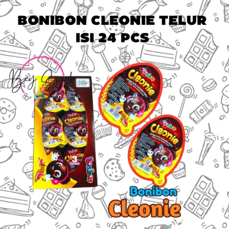 

BONIBON CLEONIE TELUR CRISPY CHOCOLATE ISI 24 PCS
