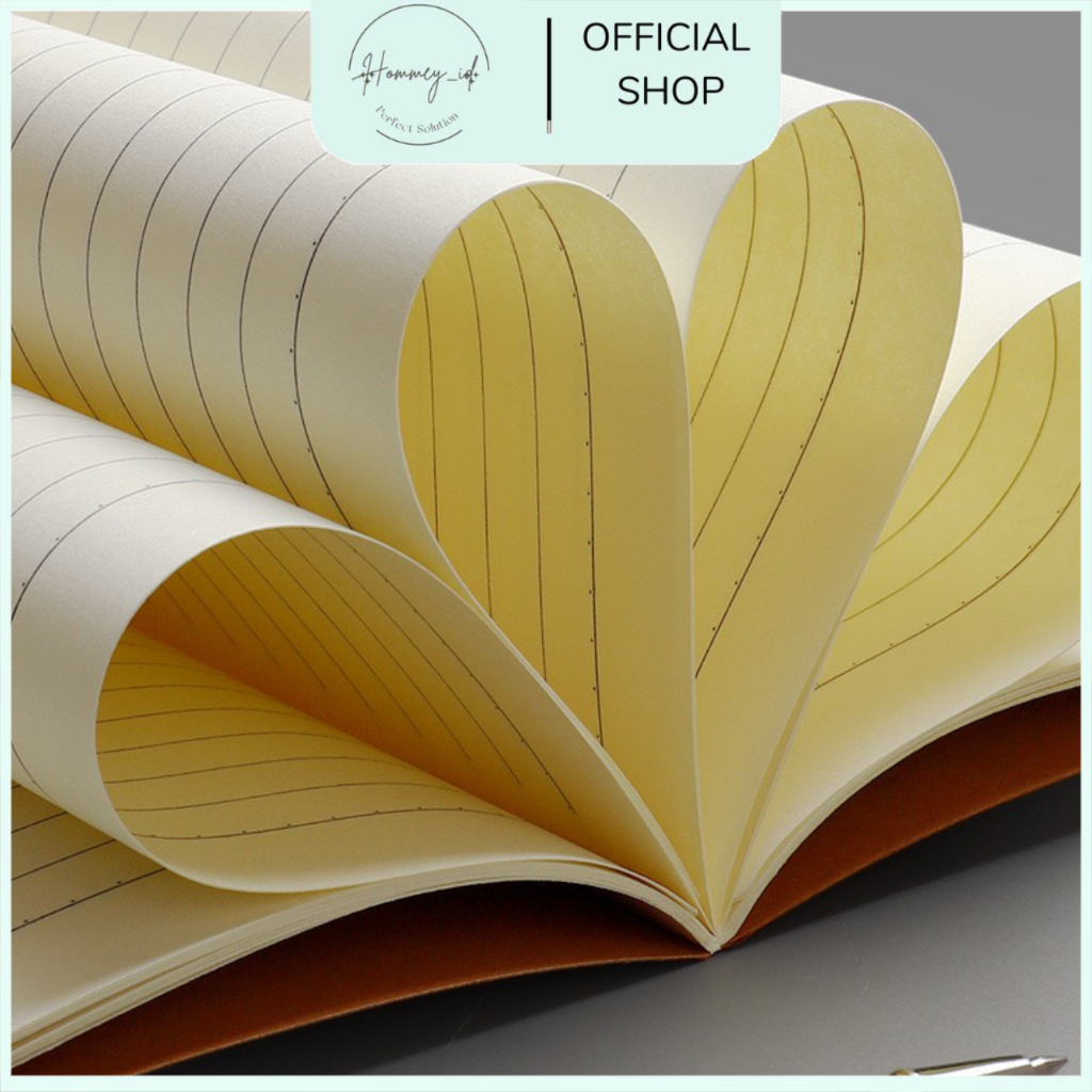 

[Whispers] HOMMEY ID - BUKU TULIS POLOS BUKU CATATAN KRAFT NOTEBOOK BUKU DIARI BUKU JURNAL