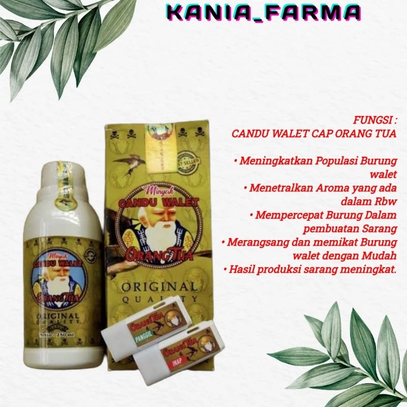 

candu walet cap orang tua original asli 100%