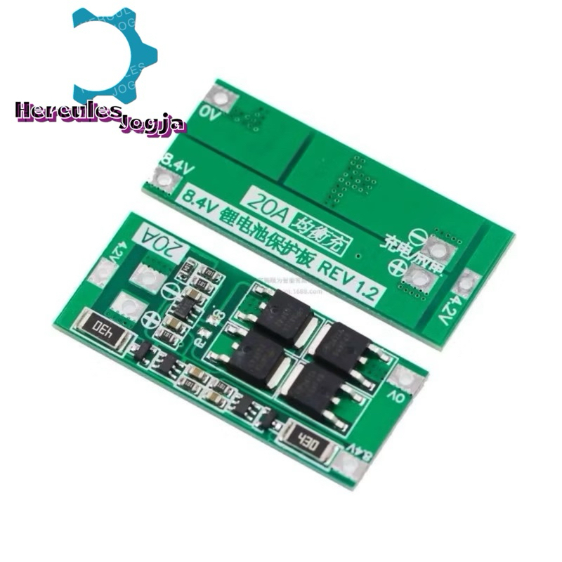 BMS 2S 20A 7.4V 8.4V 18650 Protection Board Charge