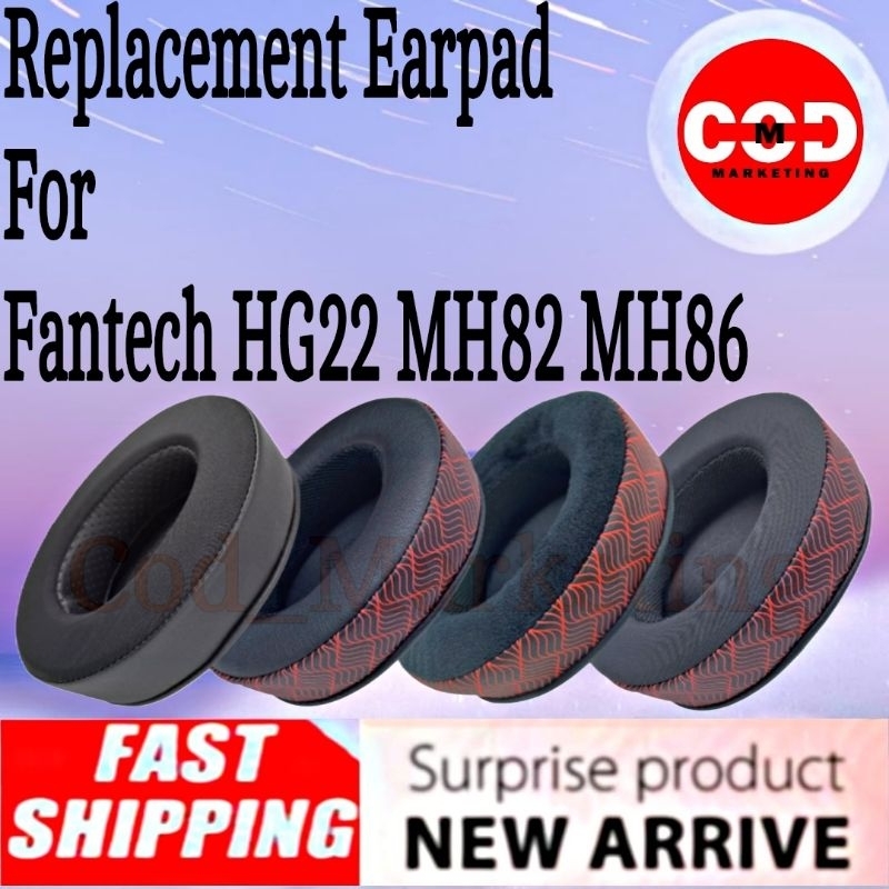 Earcup Earpad Cushion Fantech Echo Fusion Valor HG22 MH82 MH86 HG 22 MH 82 86