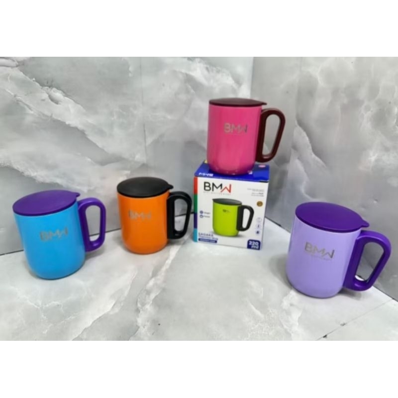 Mug Gelas BMW Sagara/ Gelas Cangkir Kopi