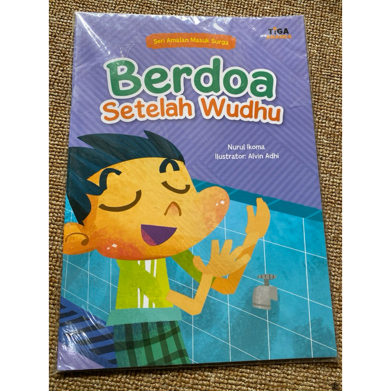 Buku Tiga Ananda-Berdoa setelah Wudhu
