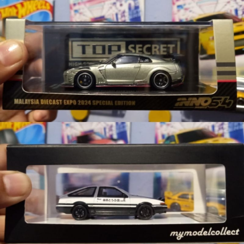 my model collect ae86 trueno+inno64 r35 topsecret mdx