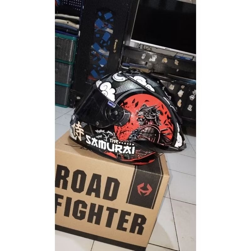 Helm NHK Mark 1 Samurai , Size M , Second Like New