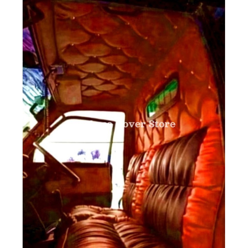 PAKET KOMPLIT SARUNG COVER JOK | STIR + PLAPON + KABIN BELAKANG + SARUNG JOK MODEL SOFA // GRAND MAX