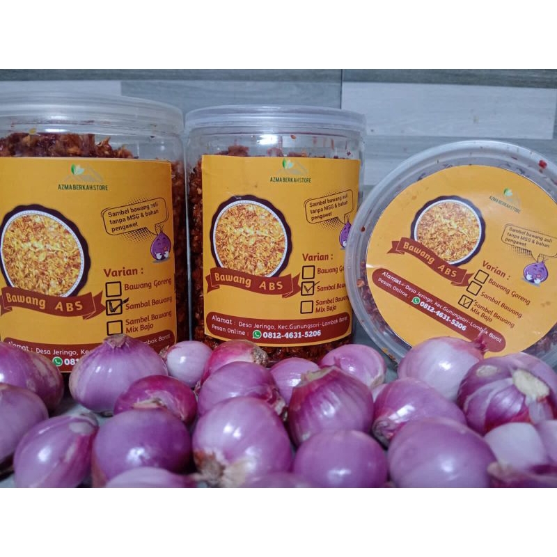 

Sambel Bawang Khas Lombok Enakk