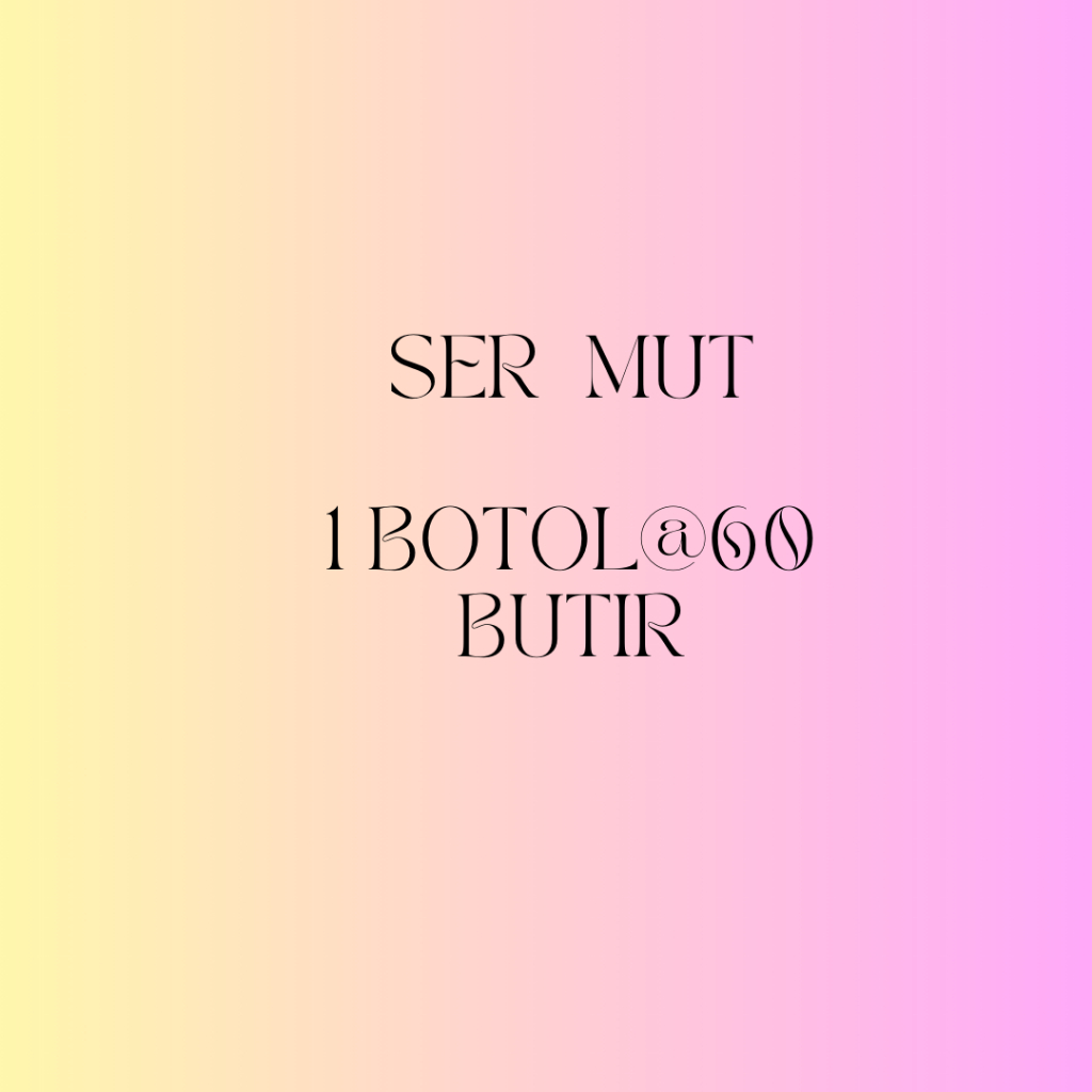 

1 BOTOL SER UM SER*** MU T EX 4/27