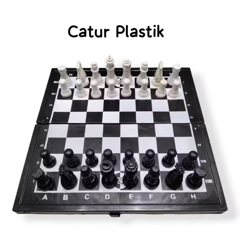 Catur Plastik Ukuran M & XL