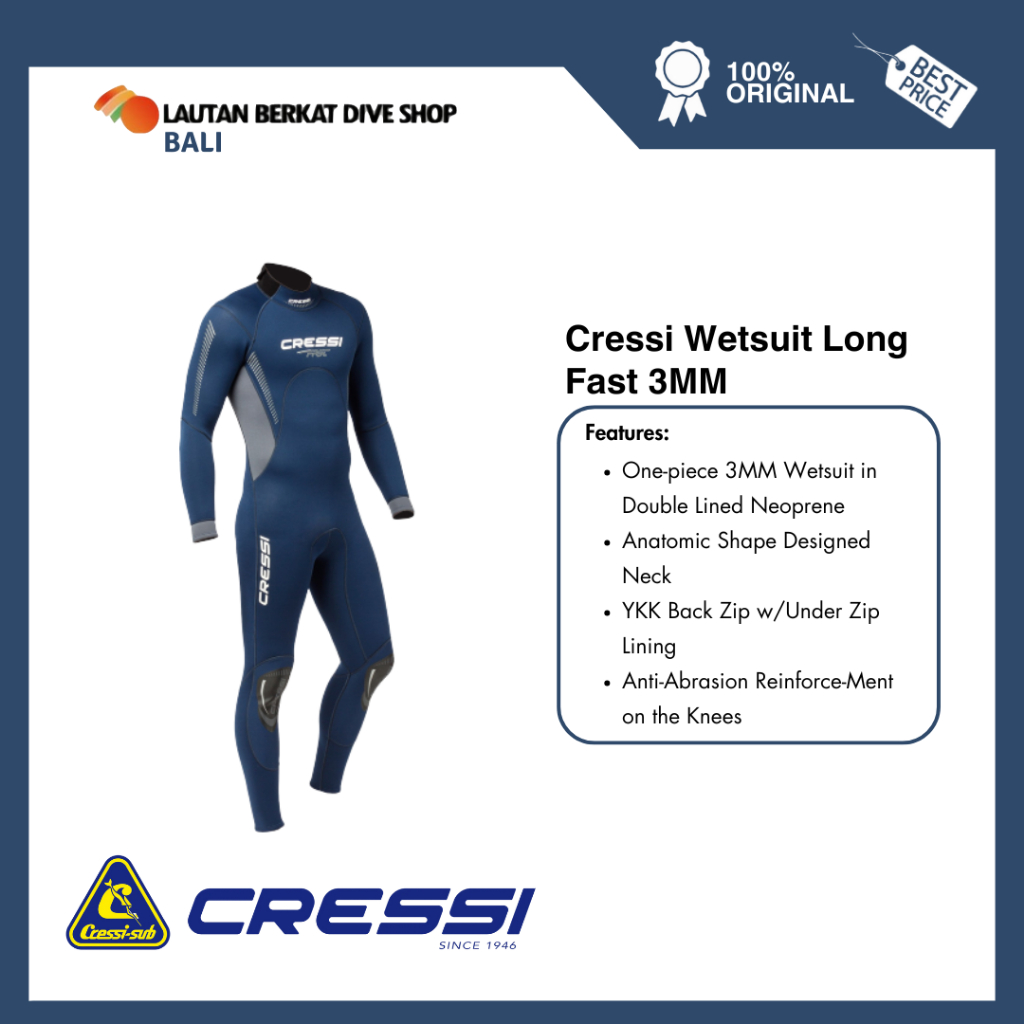 Wetsuit Cressi FAST V3.0