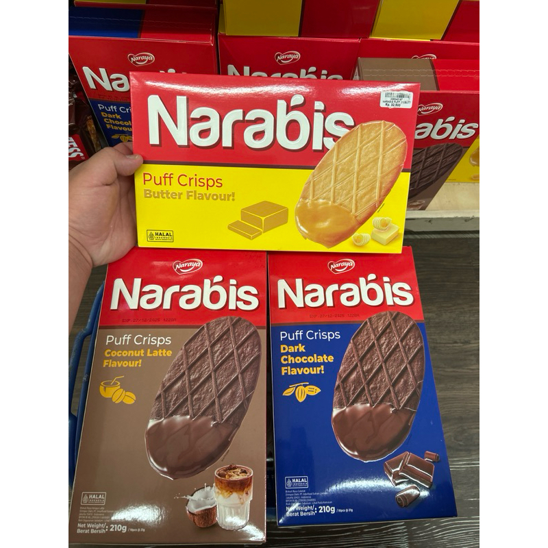 

NARABIS Puff Crisps 210gr box
