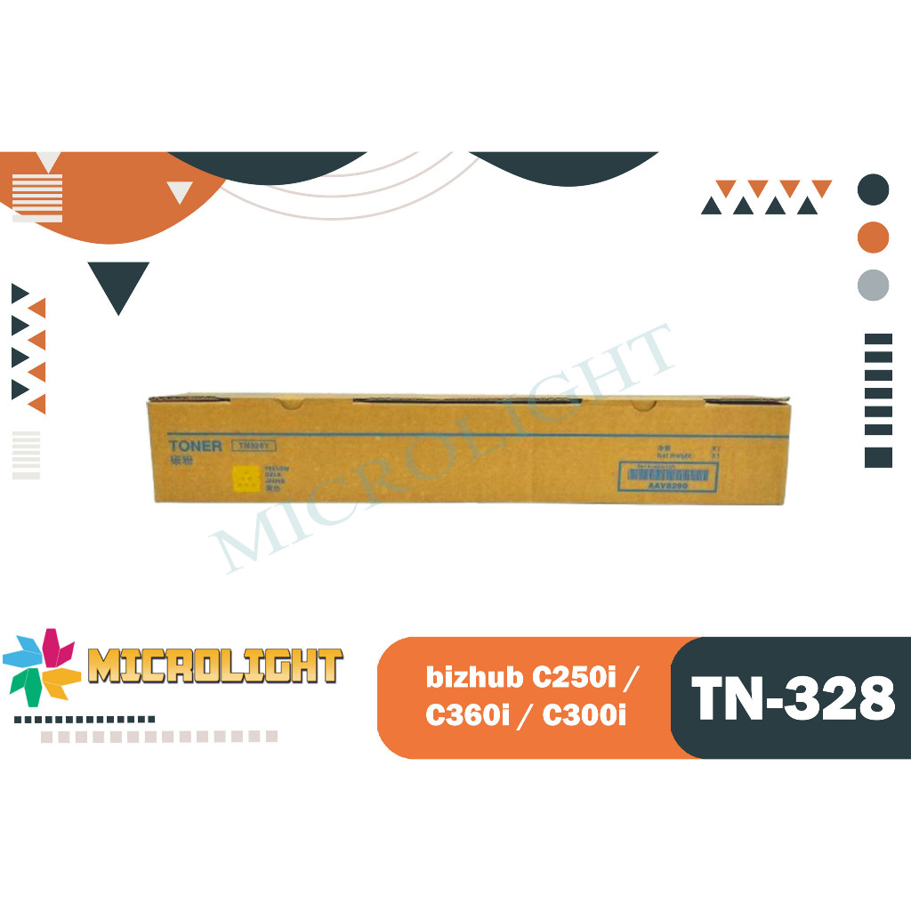 Toner Konica Minolta & Develop - Bizhub C250i / Bizhub C300i / Bizhub C360i - TN328 - Yellow