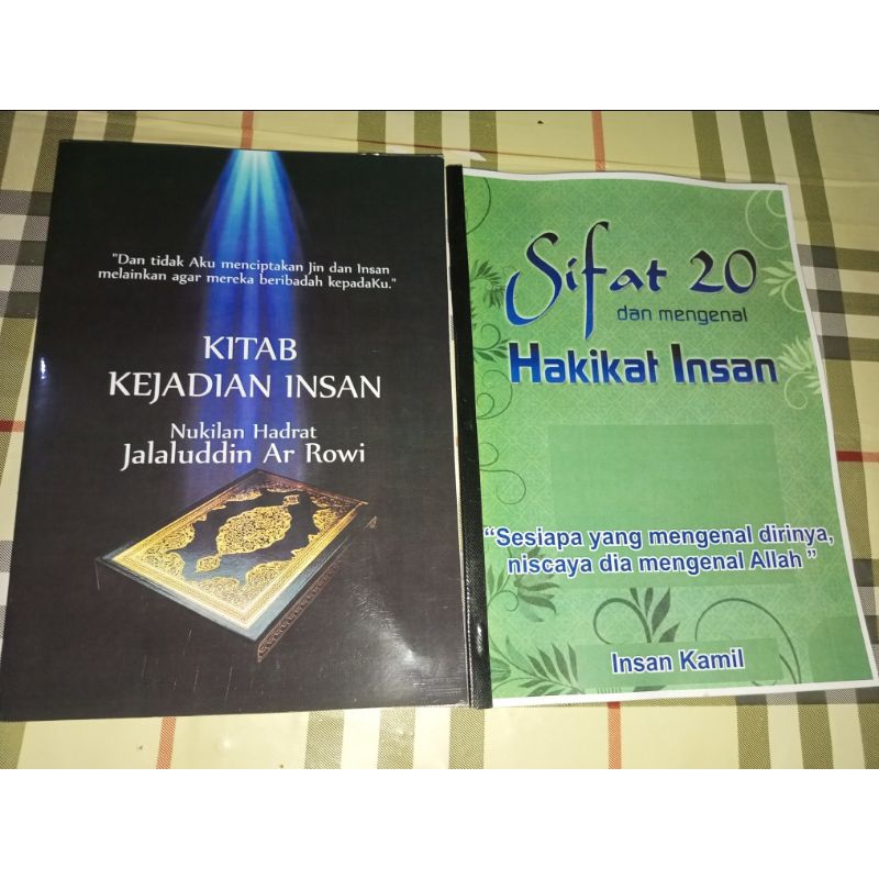 Promo Kitab Kejadian Insan & Kitab Sifat 20 Mengenal hakikat Insan