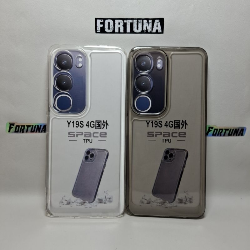 SILIKON Original Space Tipe Vivo V40 Lite 5G/4G/Vivo Y19S 4G Silikon 2.0MM+Protec Camera
