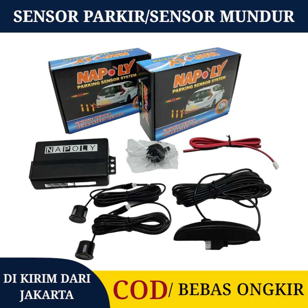 [Termurah]Sensor Parkir Sensor Mundur Mobil 2 Titik + Display