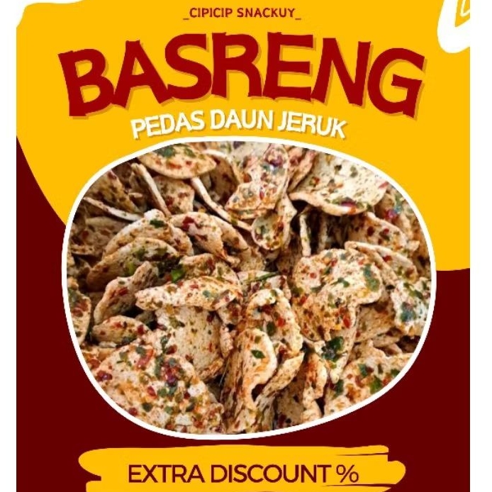 

Basreng Koin Original dan Pedas Daun Jeruk ukuran 100 gram,250 gram, dan 500 gram