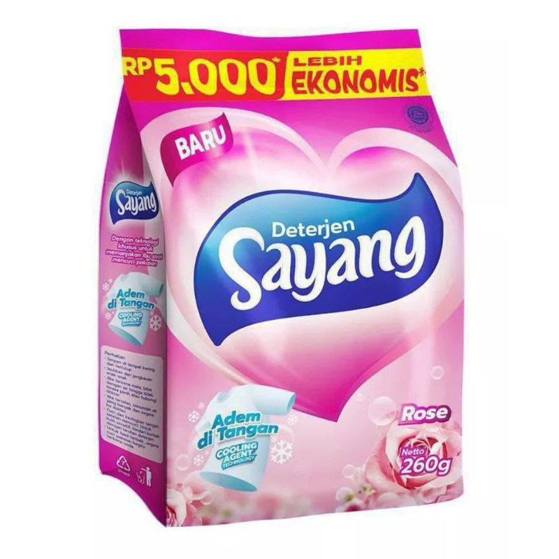 SAYANG DETERGENT 260 GR
