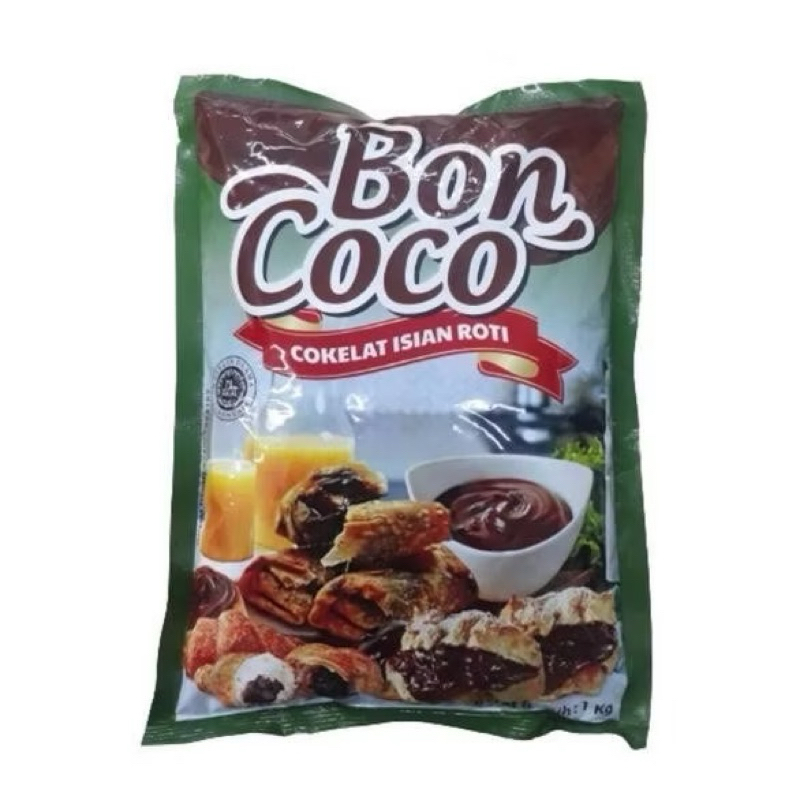 

SELAI COKLAT BONCOCO ECERAN 1kg | PASTA COKLAT | COKLAT ISIAN ROTI | RETAIL