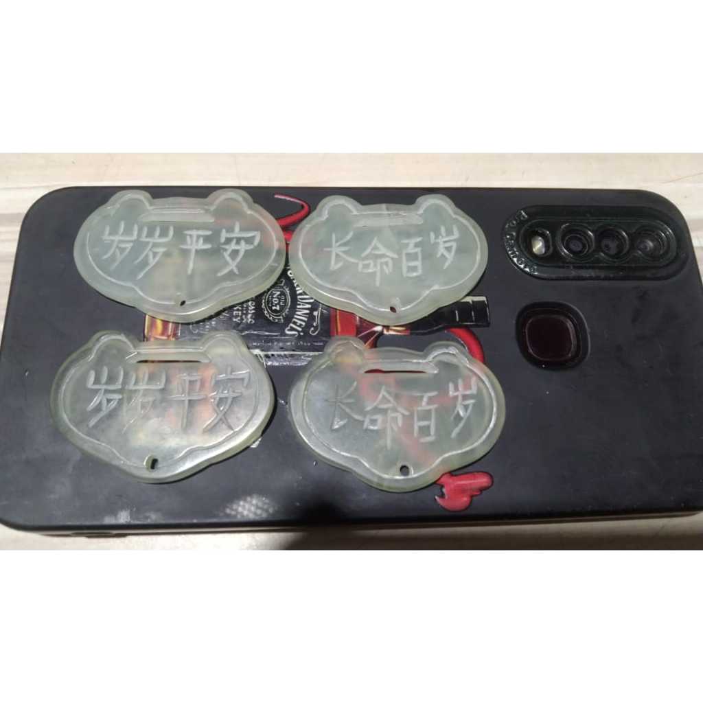 Borongan Liontin Giok Kuno Jadul Antik