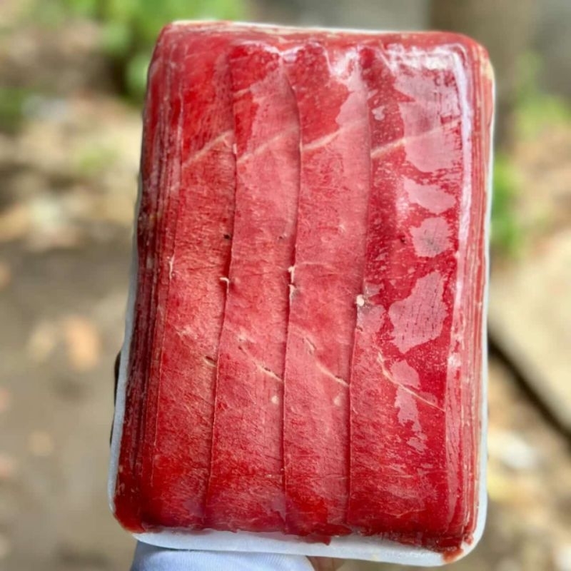 

beef slice lowfat 500gr