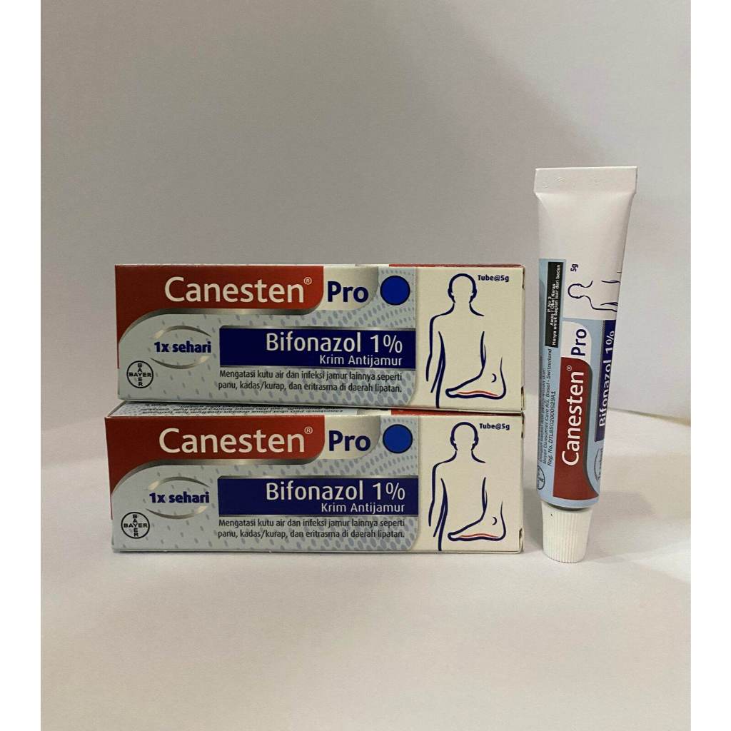Canesten PRO cream krim Bifonazol 1% 5g & 15g obat gatal jamur