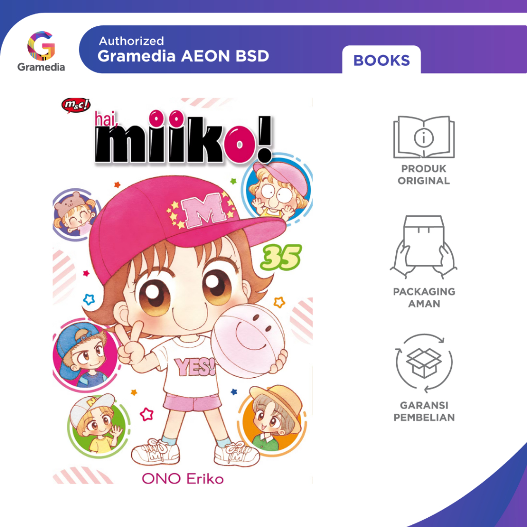 GRAMEDIA BSD CITY - HAI, MIIKO 35 - EDISI KHUSUS (BONUS Merchandise Miiko) - M&C