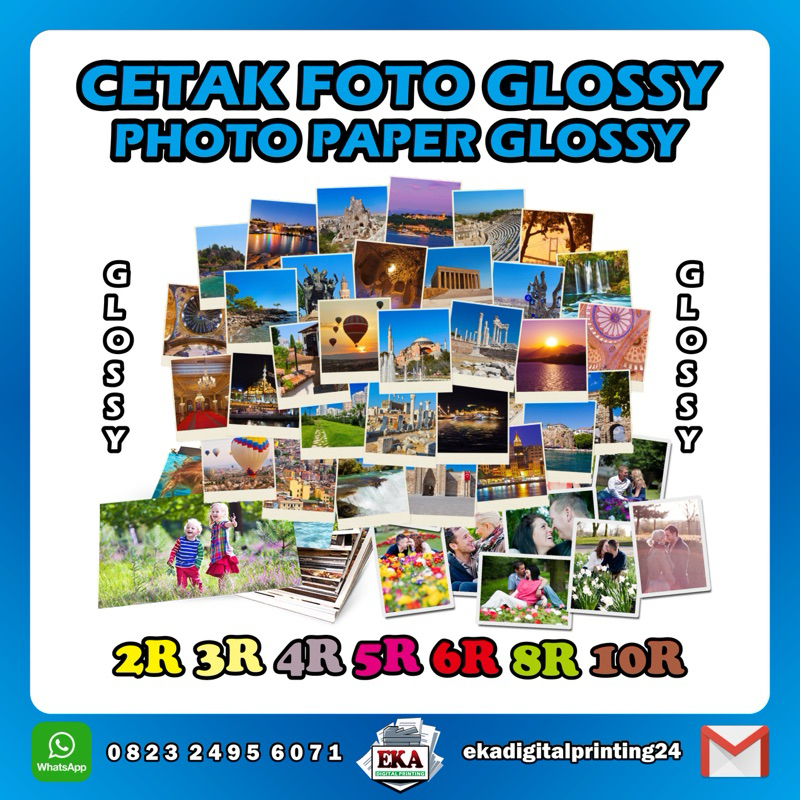 Cetak Foto | Print Photo ukuran 2R 3R 4R 5R 6R