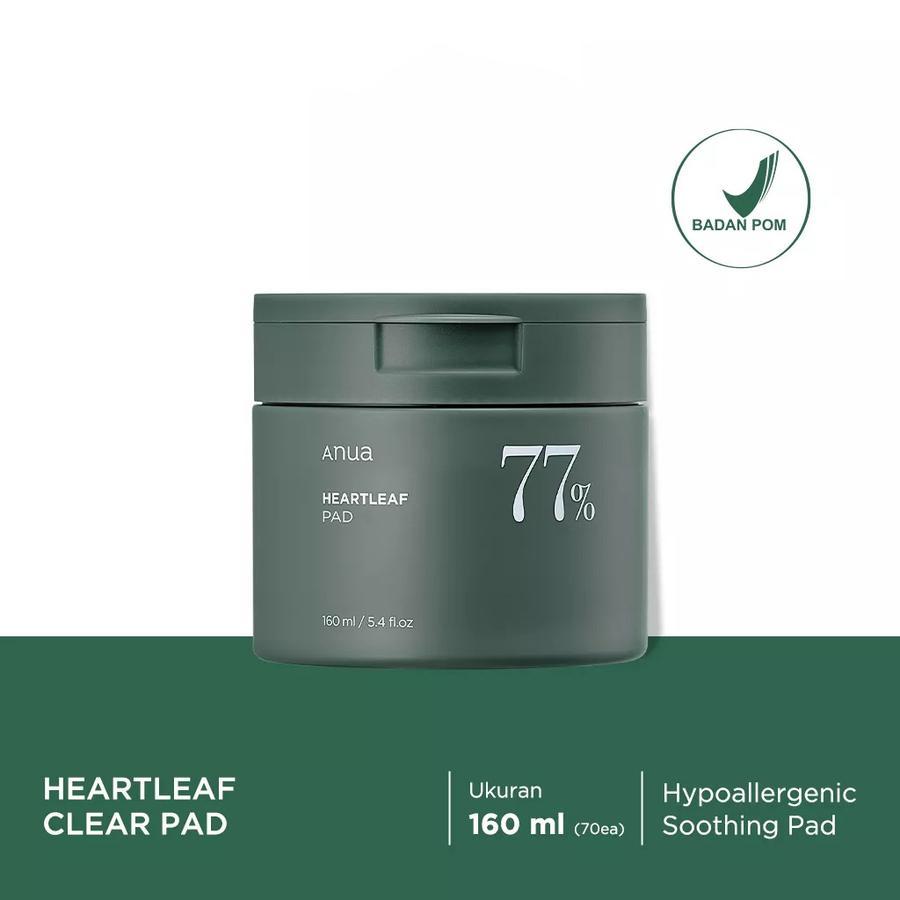 ANUA Heartleaf Clear Pad 70EA soothe and exfoliate toner anua
