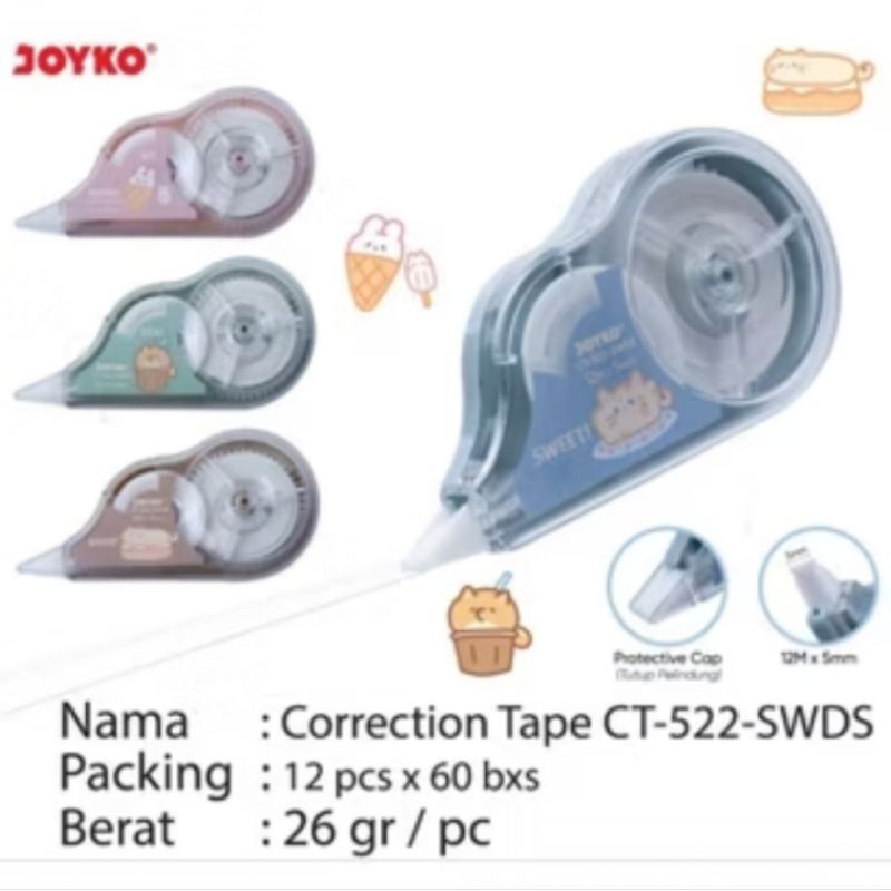 

correction tape Joyko motif