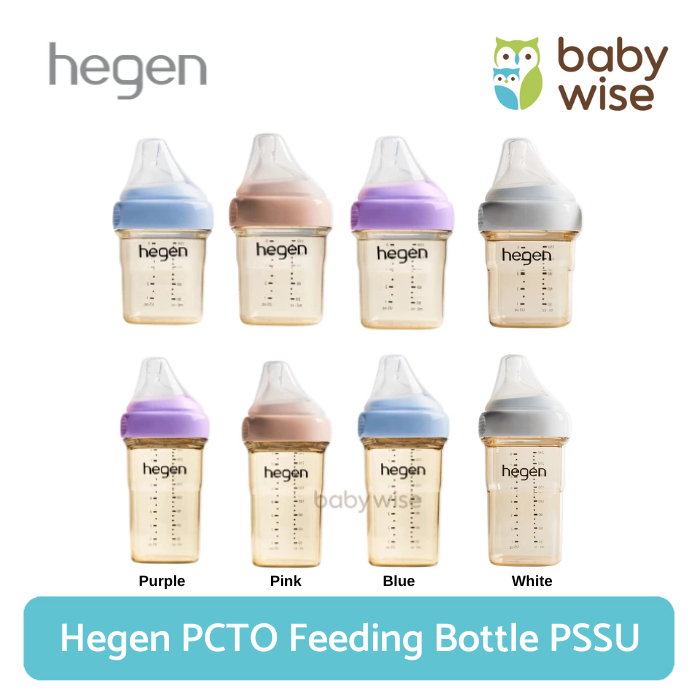 Hegen PCTO Feeding Bottle PPSU All Varian | Botol Susu PPSU Anak Bayi