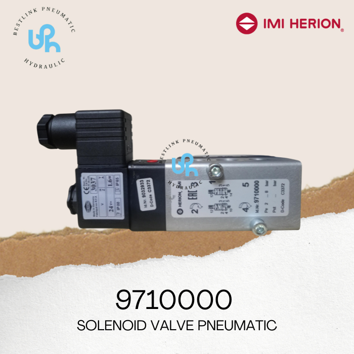 SOLENOID VALVE PNEUMATIC HERION 9710000